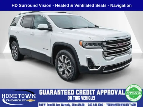 White 2023 GMC Acadia SLT for sale in Waverly, OH