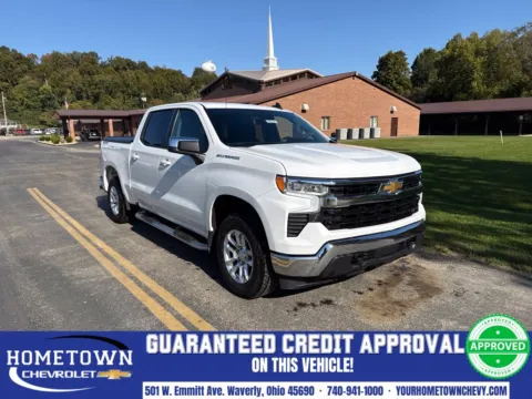 White 2022 Chevrolet Silverado 1500 LT for sale in Waverly, OH