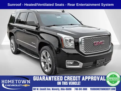 Black 2017 GMC Yukon Denali for sale in Waverly, OH