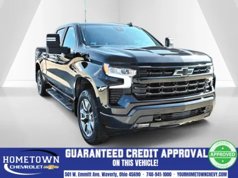 Black 2023 Chevrolet Silverado 1500 RST for sale in Waverly, OH