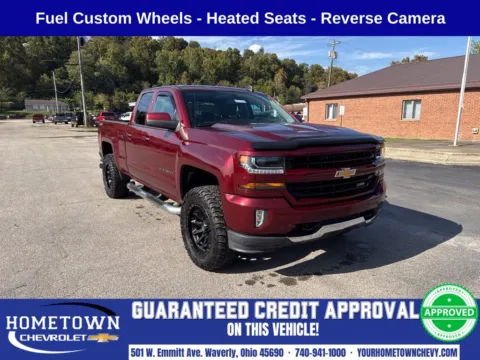 Red 2017 Chevrolet Silverado 1500 LT for sale in Waverly, OH