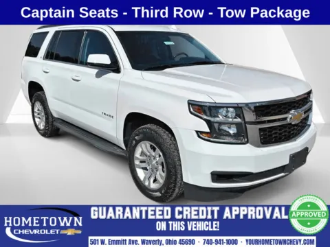 White 2019 Chevrolet Tahoe LT for sale in Waverly, OH