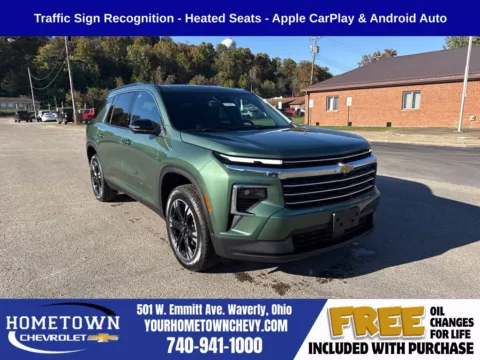 Green 2027 Chevrolet Traverse LT for sale in Waverly, OH