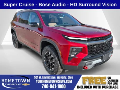 Red 2027 Chevrolet Traverse Z71 for sale in Waverly, OH