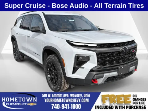 White 2027 Chevrolet Traverse Z71 for sale in Waverly, OH