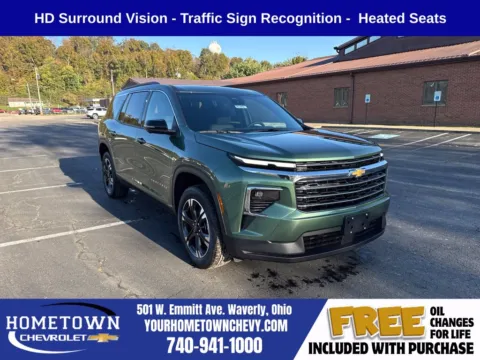 Green 2027 Chevrolet Traverse LT for sale in Waverly, OH