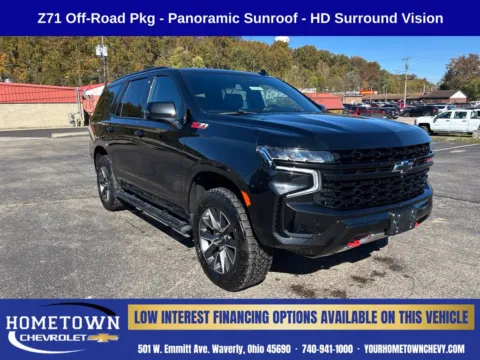 Black 2023 Chevrolet Tahoe Z71 for sale in Waverly, OH