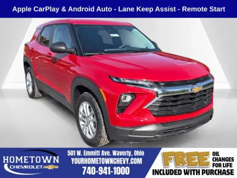 Red 2026 Chevrolet TrailBlazer LS for sale in Waverly, OH