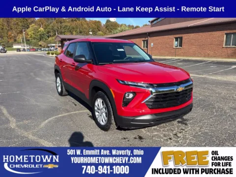 Red 2026 Chevrolet TrailBlazer LS for sale in Waverly, OH