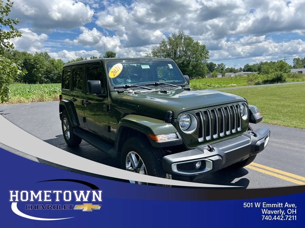 2021 Jeep Wrangler Unlimited Sahara for sale in Waverly, OH