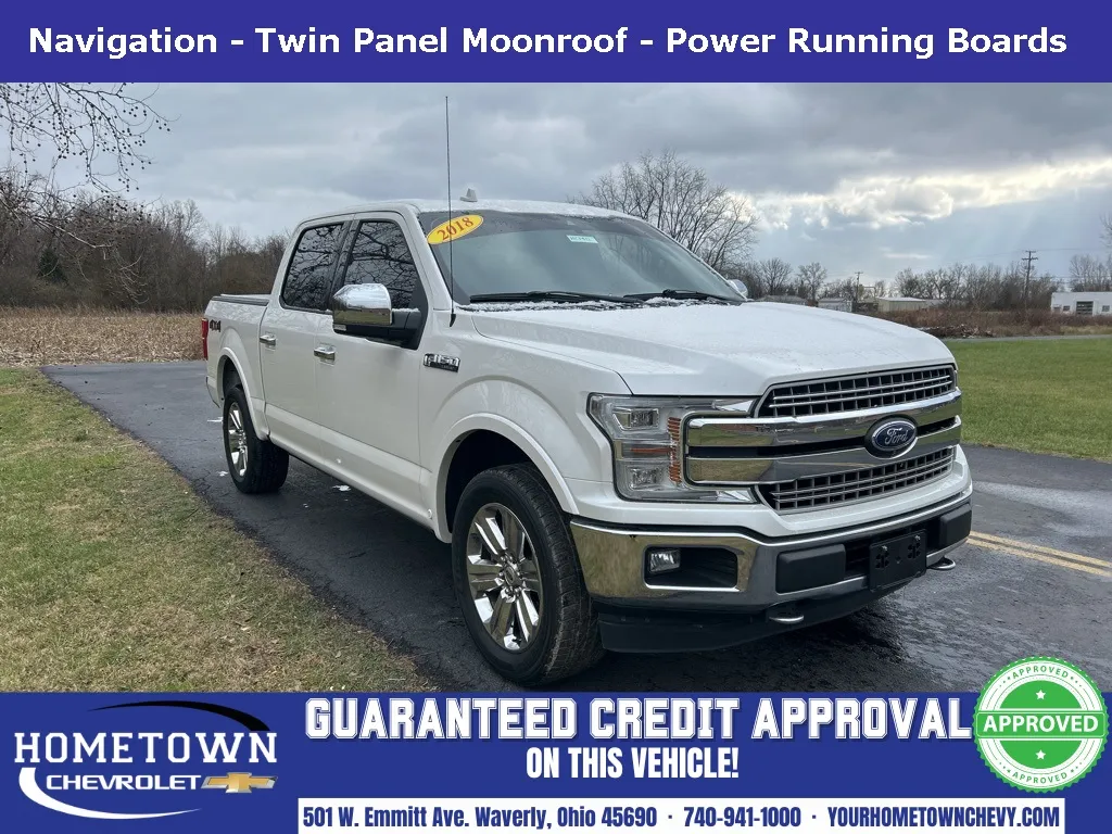 2018 Ford F-150 Lariat for sale in Waverly, OH