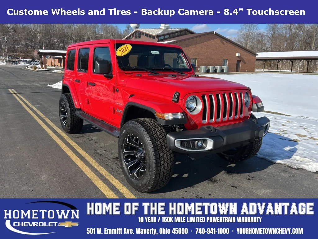 2021 Jeep Wrangler Unlimited Sahara for sale in Waverly, OH