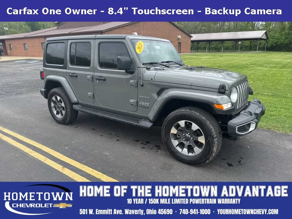 2021 Jeep Wrangler Unlimited Sahara for sale in Waverly, OH