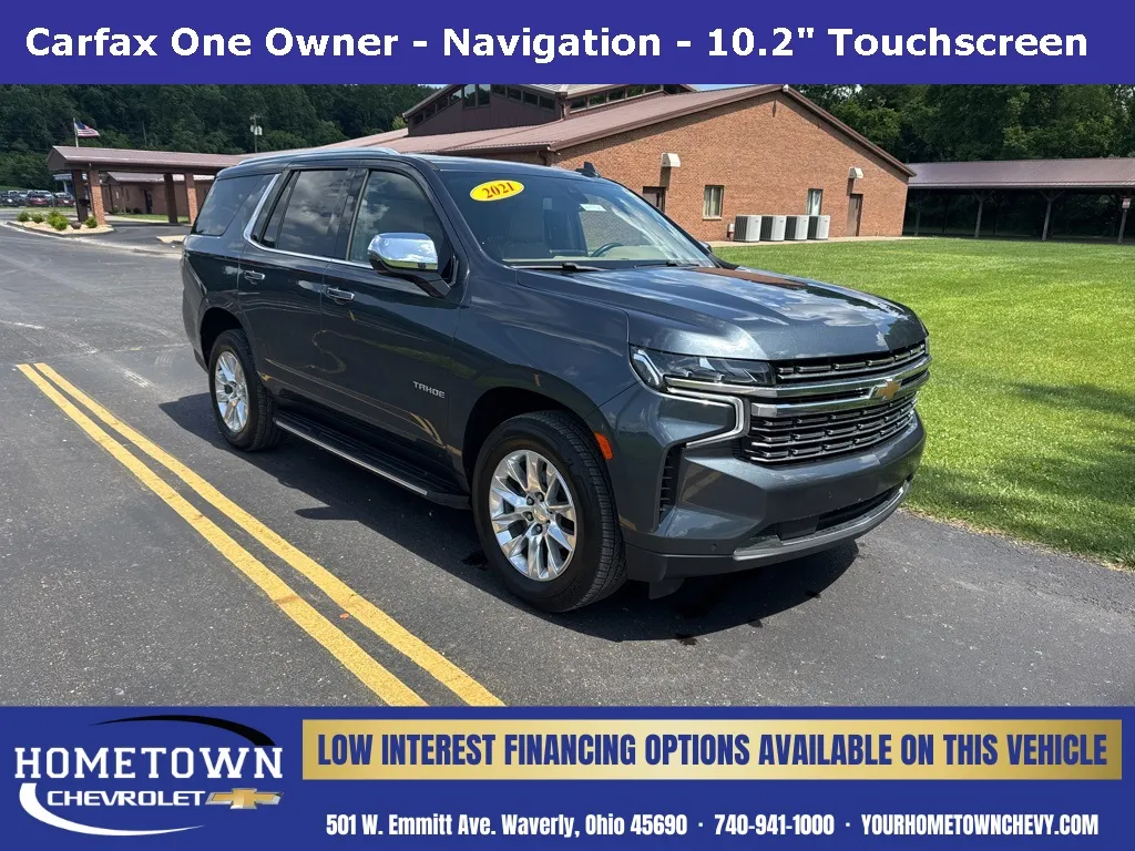 Gray 2021 Chevrolet Tahoe Premier for sale in Waverly, OH