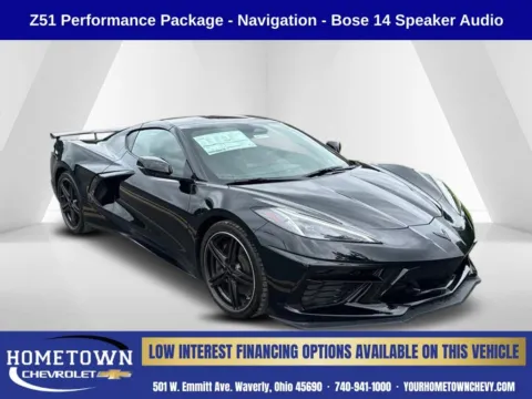 Black 2025 Chevrolet Corvette Stingray for sale in Waverly, OH