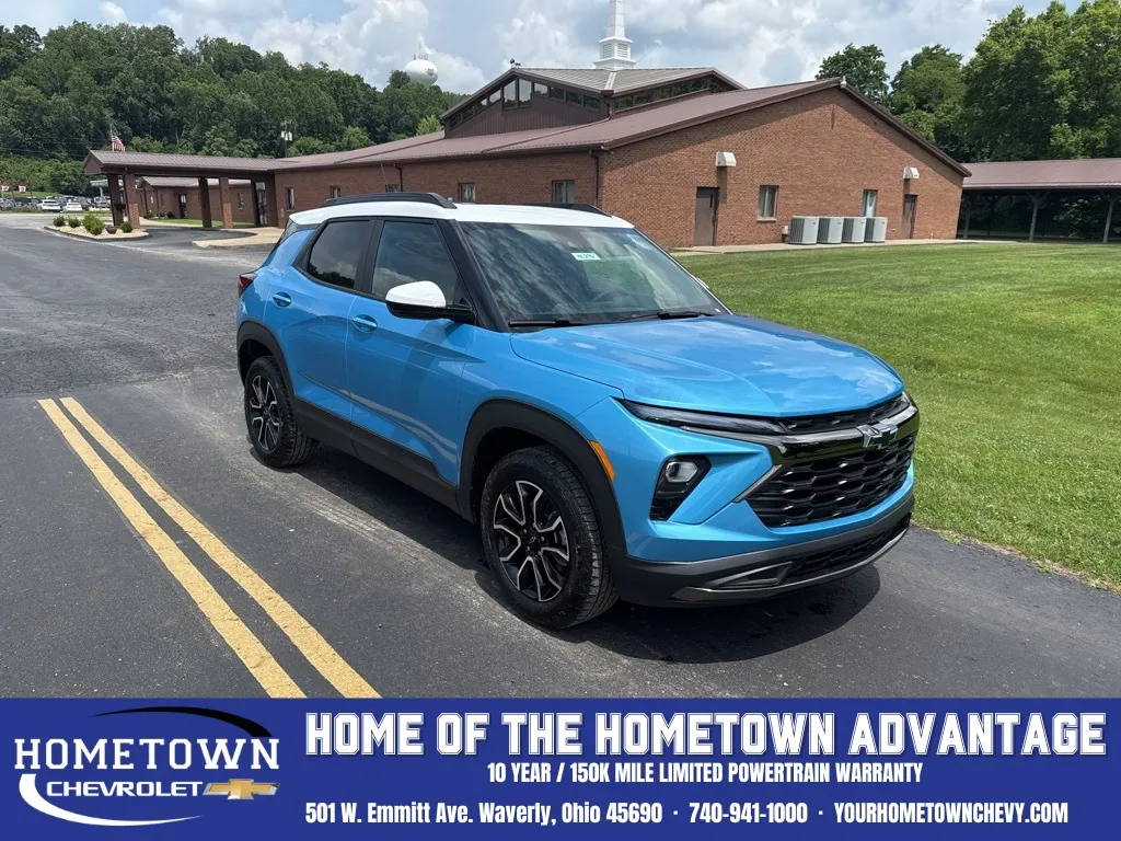 Blue 2025 Chevrolet TrailBlazer ACTIV for sale in Waverly, OH