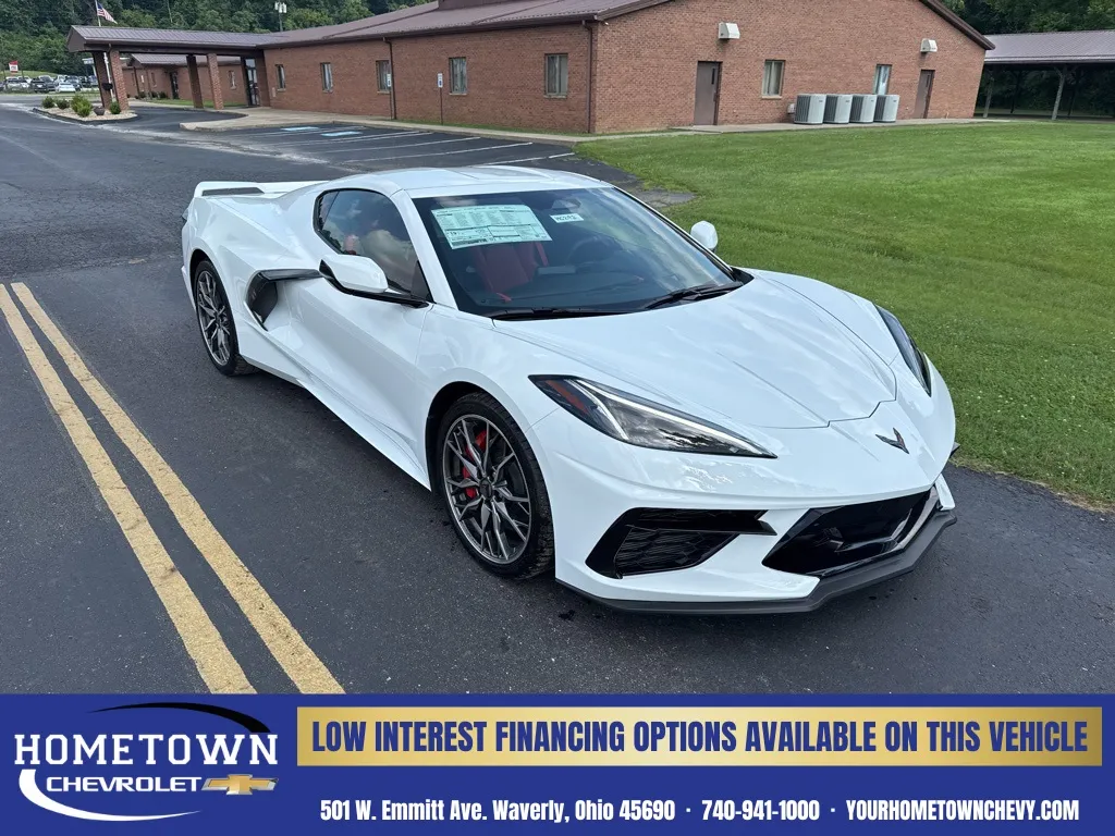 White 2024 Chevrolet Corvette Stingray for sale in Waverly, OH
