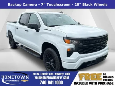 White 2024 Chevrolet Silverado 1500 Custom for sale in Waverly, OH