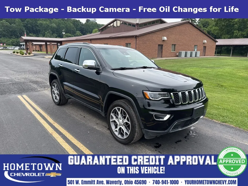 Black 2022 Jeep Grand Cherokee WK Limited for sale in Waverly, OH