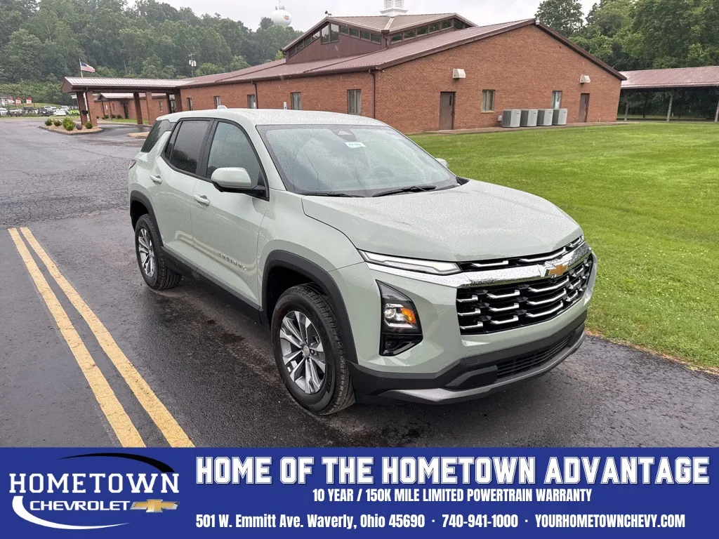 Green 2026 Chevrolet Equinox LT for sale in Waverly, OH