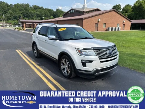 Blue 2019 Ford Explorer Platinum for sale in Waverly, OH