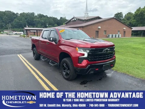 Red 2022 Chevrolet Silverado 1500 LT Trail Boss for sale in Waverly, OH