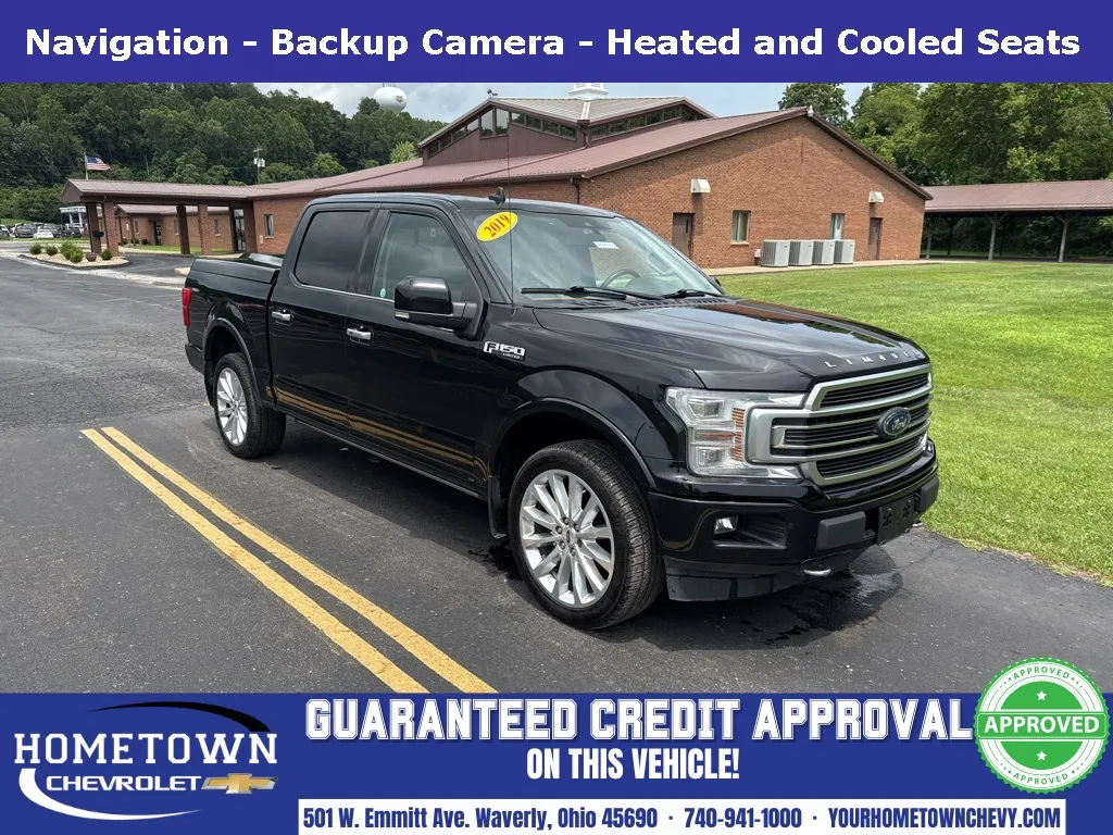 Black 2019 Ford F-150 Limited for sale in Waverly, OH
