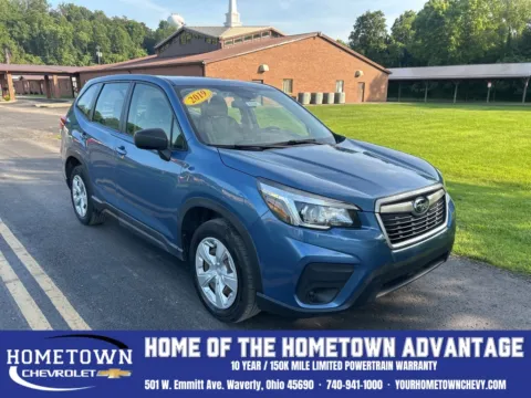 Blue 2019 Subaru Forester for sale in Waverly, OH