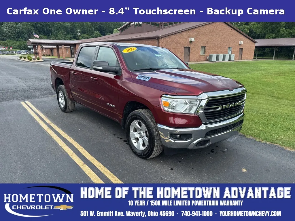 Red 2021 Ram 1500 Big Horn/Lone Star for sale in Waverly, OH