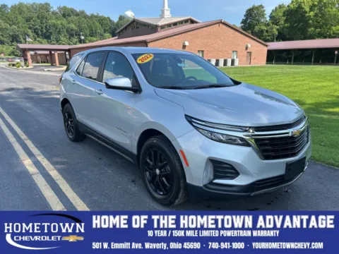 Silver 2022 Chevrolet Equinox LT for sale in Waverly, OH