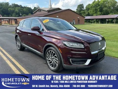 Red 2019 Lincoln Nautilus Reserve for sale in Waverly, OH
