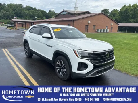 White 2024 Volkswagen Atlas Cross Sport 2.0T SE for sale in Waverly, OH