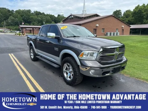 Gray 2018 Ram 1500 Laramie for sale in Waverly, OH