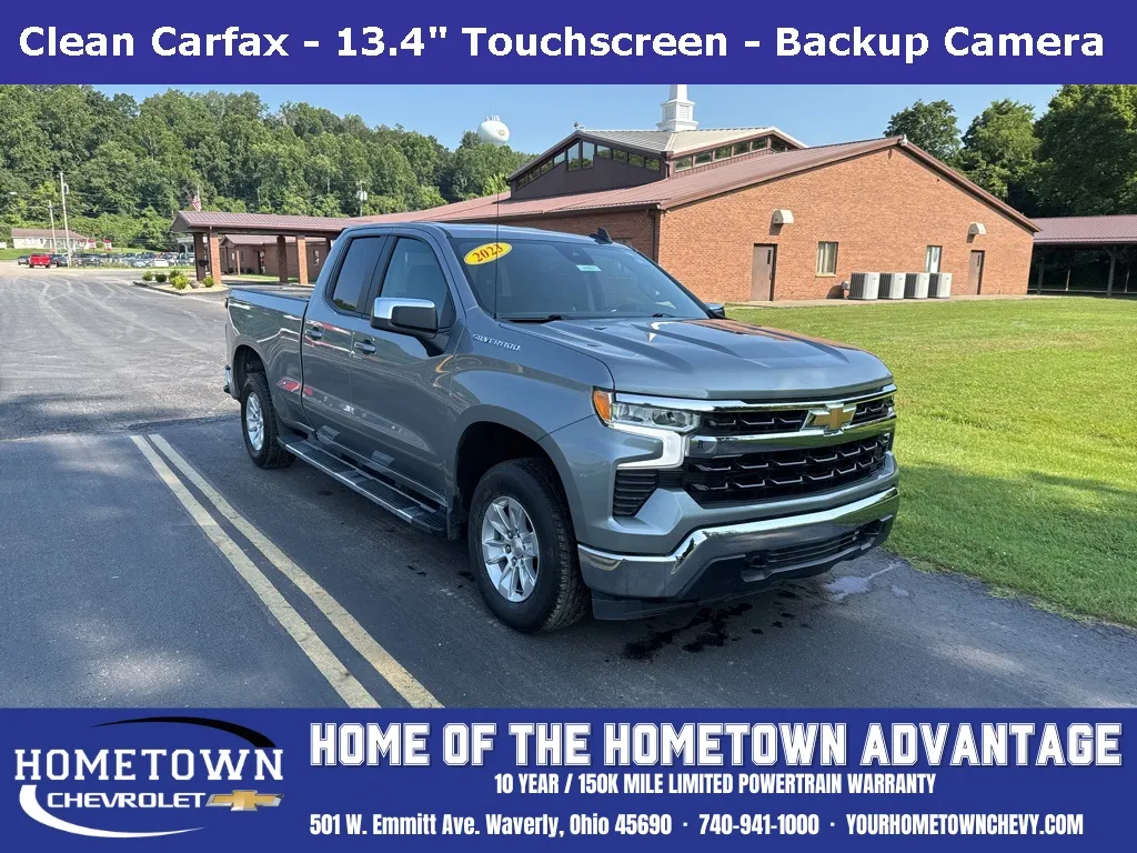 Gray 2023 Chevrolet Silverado 1500 LT for sale in Waverly, OH