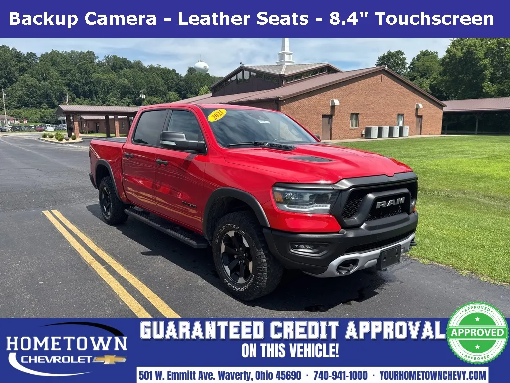Red 2021 Ram 1500 Rebel for sale in Waverly, OH
