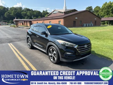 Black 2017 Hyundai Tucson Limited for sale in Waverly, OH