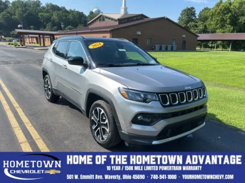 Gray 2024 Jeep Compass Limited for sale in Waverly, OH