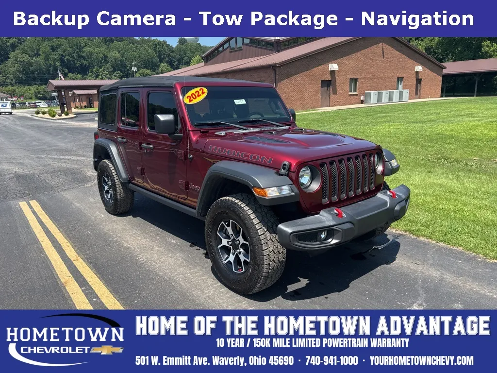 Unknown 2022 Jeep Wrangler Unlimited Rubicon for sale in Waverly, OH