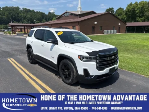 Blue 2020 GMC Acadia AT4 for sale in Waverly, OH