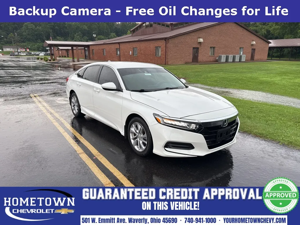 White 2018 Honda Accord LX for sale in Waverly, OH