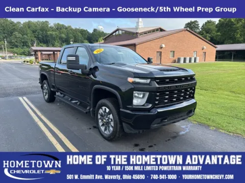 Black 2021 Chevrolet Silverado 2500HD Custom for sale in Waverly, OH