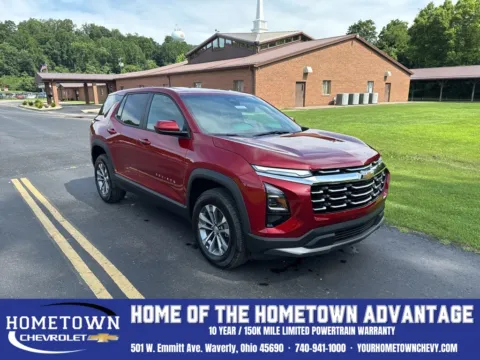 Red 2026 Chevrolet Equinox LT for sale in Waverly, OH