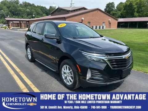 Black 2023 Chevrolet Equinox LT for sale in Waverly, OH