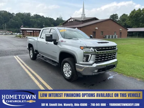 Silver 2021 Chevrolet Silverado 2500HD LTZ for sale in Waverly, OH