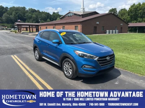Blue 2018 Hyundai Tucson SEL Plus for sale in Waverly, OH