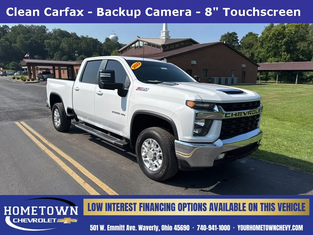 White 2022 Chevrolet Silverado 2500HD LT for sale in Waverly, OH