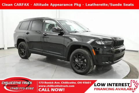 Black 2024 Jeep Grand Cherokee L Altitude for sale in Waverly, OH