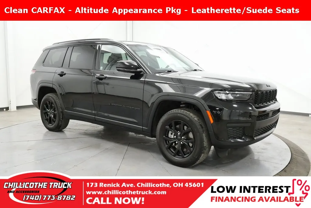 Black 2024 Jeep Grand Cherokee L Altitude for sale in Waverly, OH