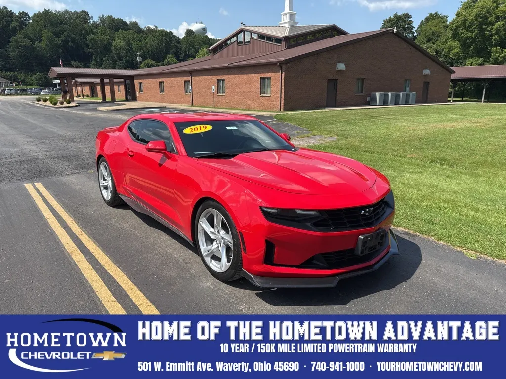 Red 2019 Chevrolet Camaro 1LT for sale in Waverly, OH