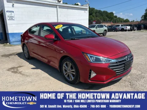 Red 2019 Hyundai Elantra SE for sale in Waverly, OH